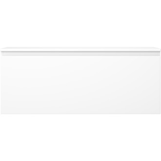 Mexen Orio kúpeľňová skrinka pod umývadlo 120 cm s pracovnou doskou, 1 zásuvka, matná biela - 91A10-12047-1-BFC01