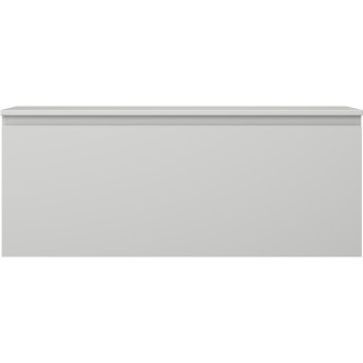 Mexen Orio kúpeľňová skrinka pod umývadlo 120 cm s pracovnou doskou, 1 zásuvka, matne šedá - 91A10-12047-1-BFC62