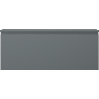 Mexen Orio kúpeľňová skrinka pod umývadlo 120 cm s pracovnou doskou, 1 zásuvka, matný grafit - 91A10-12047-1-BFC66
