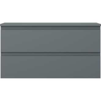 Mexen Orio kúpeľňová skrinka pod umývadlo 90 cm s pracovnou doskou, 2 zásuvky, matný grafit - 91A10-09047-2-BFFC66