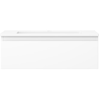 Kúpeľňová skrinka Mexen Orio 70 cm s umývadlom Otis, 1 zásuvka, matná biela - 91A10-07023-1-BF01-W18M01