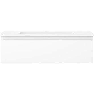 Kúpeľňová skrinka Mexen Orio 80 cm s umývadlom Otis, 1 zásuvka, matná biela - 91A10-08023-1-BF01-W18M01