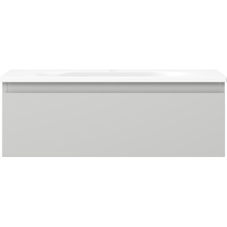 Kúpeľňová skrinka Mexen Orio 70 cm s umývadlom Vela, 1 zásuvka, matne šedá/matne biela - 91A10-07023-1-BF62-W23M01