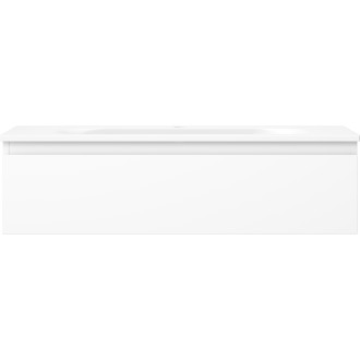 Kúpeľňová skrinka Mexen Orio 90 cm s umývadlom Vela, 1 zásuvka, matná biela - 91A10-09023-1-BF01-W23M01