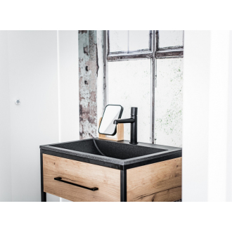 Laveo ALBANO VGA1710T Granitové umývadlo, čierna