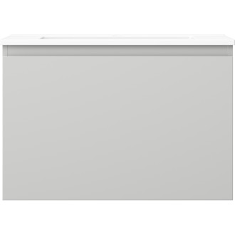 Kúpeľňová skrinka Mexen Orio 70 cm s umývadlom Otis, 1 zásuvka, matná šedá/matná biela - 91A10-07047-1-BF62-W18M01