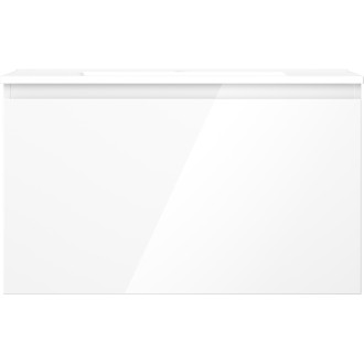 Kúpeľňová skrinka Mexen Orio 80 cm s umývadlom Otis, 1 zásuvka, biely lesk - 91A10-08047-1-BF00-W18M00