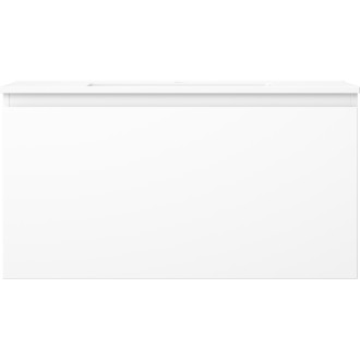 Kúpeľňová skrinka Mexen Orio 90 cm s umývadlom Otis, 1 zásuvka, matná biela - 91A10-09047-1-BF01-W18M01