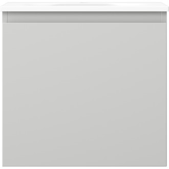 Kúpeľňová skrinka Mexen Orio 50 cm s umývadlom Vela, 1 zásuvka, matne šedá/matne biela - 91A10-05047-1-BF62-W23M01