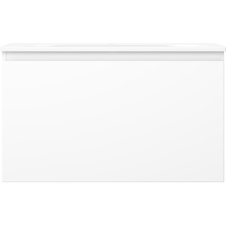 Kúpeľňová skrinka Mexen Orio 80 cm s umývadlom Vela, 1 zásuvka, matná biela - 91A10-08047-1-BF01-W23M01