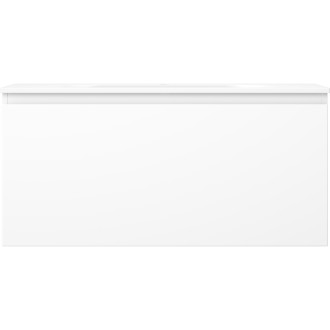 Kúpeľňová skrinka Mexen Orio 100 cm s umývadlom Vela, 1 zásuvka, matná biela - 91A10-10047-1-BF01-W23M01