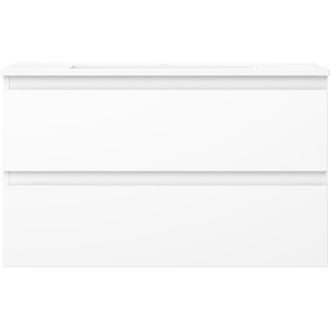 Kúpeľňová skrinka Mexen Orio 80 cm s umývadlom Otis, 2 zásuvky, matná biela - 91A10-08047-2-BFF01-W18M01