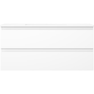 Kúpeľňová skrinka Mexen Orio 100 cm s umývadlom Otis, 2 zásuvky, matná biela - 91A10-10047-2-BFF01-W18M01