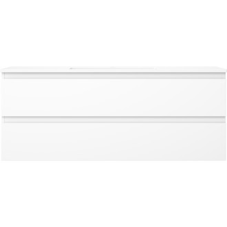 Mexen Orio szafka łazienkowa 120 cm z umywalką Otis, 2 szuflady, biała mat - 91A10-12047-2-BFF01-W18M01