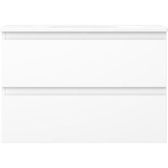 Kúpeľňová skrinka Mexen Orio 70 cm s umývadlom Vela, 2 zásuvky, matná biela - 91A10-07047-2-BFF01-W23M01