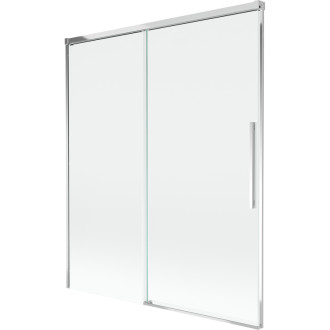 Mexen Rox 2-krídla posuvná vaňová zástena 140 x 150 cm, priehľadná, chróm - 8C9-140-001-01-00