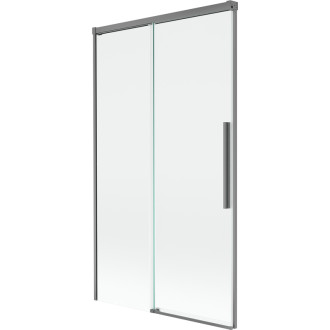 Mexen Rox 2dielna posuvná vaňová zástena 100 x 150 cm, priehľadná, strieborná - 8C9-100-001-95-00