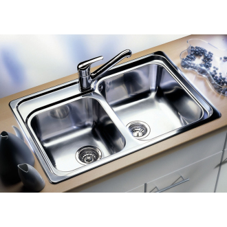 Blanco CLASSIC 8 507543 dvojdrez nerez hodvábny lesk drez vstavaný