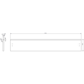 Mexen Orio kúpeľňová skrinka 160 cm s umývadlom Vela ľavým, 2S, 1D, matná šedá/matná biela - 91A13-16047-3-BBFFF62-W23L01