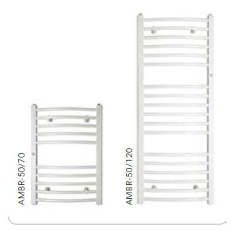 radiátor AMBRA R 550 x 682 mm, C35 white silk RADAMBR557035