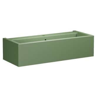 KANAAL keramické umývadlo 100x40cm, verde mat