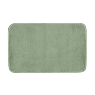 FUZZY kúpeľňová predložka, 60x100cm, 100% polyester, protišmyk, zelená