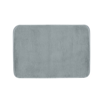 FUZZY kúpeľňová predložka, 60x100cm, 100% polyester, protišmyk, šedá