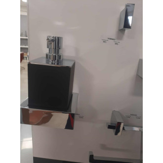 VÝPRODEJ výstavní kus BEMETA GAMMA: Dávkovač mýdla na zeď, černý 145409012