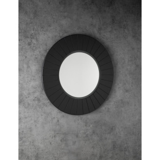 LUMIRO STRIP okrúhle zrkadlo s LED osvetlením v ráme ø 75cm, carina