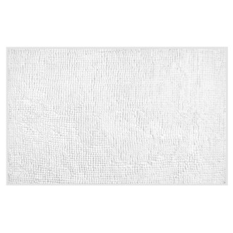 CHENILL kúpeľňová predložka 50x80cm, 100% polyester, biela