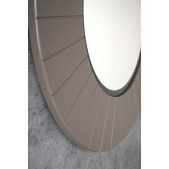 LUMIRO STRIP okrúhle zrkadlo s LED osvetlením v ráme ø 90cm, agila