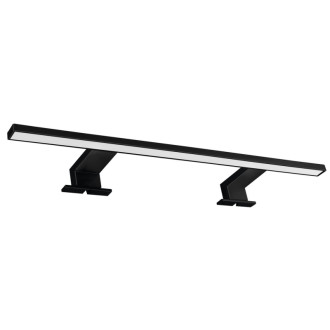 SERAPA LED svietidlo, 9W, 230V, 600x40x100mm, IP44, hliník, čierna mat