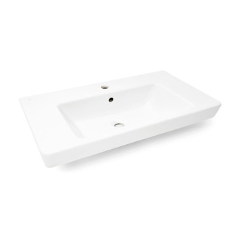 Umyvadlo Jika Hat 80x44,5 cm otvor pro baterii uprostřed H8125390000281