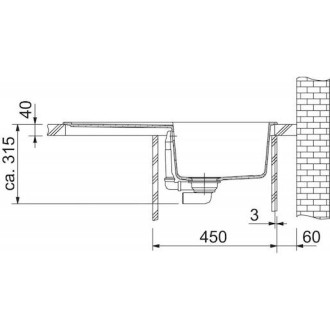 Dřez Franke MRG 611 sahara 114.0284.836