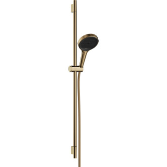 Sprchový set Hansgrohe Rainfinity na stenu leštený vzhľad zlata 28744990