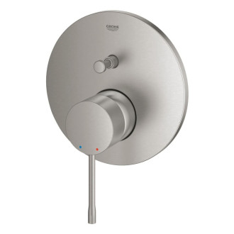 Vaňová batéria Grohe Essence bez podomietkového telesa supersteel 24167DC1
