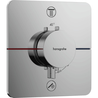 Vaňová batéria Hansgrohe ShowerSelect Comfort Q bez podomietkového telesa chróm 15583000