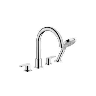 Vaňová batéria Hansgrohe Vernis Blend so sprchovacím setom chróm 71456000
