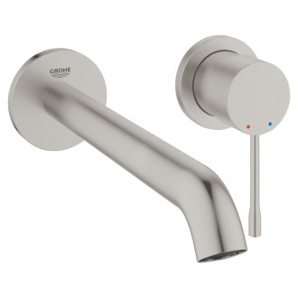 Umývadlová batéria Grohe Essence bez podomietkového telesa supersteel 29193DC1
