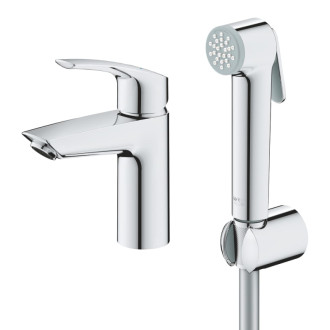 Umývadlová batéria Grohe Eurosmart New s bidetovou sprškou chróm 23124003