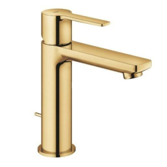 Umývadlová batéria Grohe Lineare New s výpustom Cool Sunrise 32114GL1