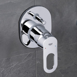 Vanová baterie Grohe BauLoop včetně podomítkového tělesa chrom 29041000