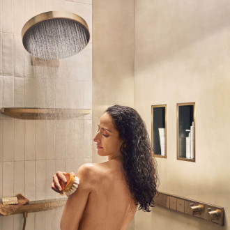 Vanová baterie Hansgrohe RainSelect bez podomítkového tělesa kartáčovaný bronz 15384140