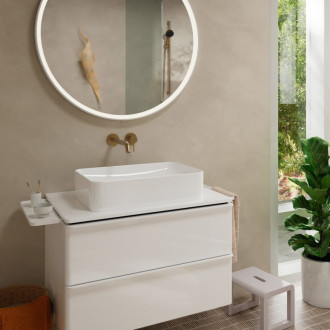 Umyvadlová baterie Hansgrohe Tecturis S bez podomítkového tělesa kartáčovaný bronz 73351140