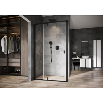 Sprchový systém Ravak 10° pod omítku s pákovou baterií černá X07S013