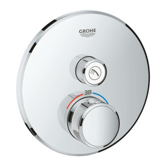 Termostat Grohe Smart Control s termostatickou batériou chróm 29118000