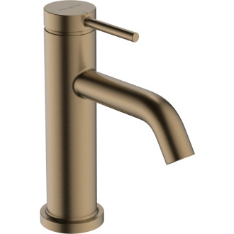 Umývadlová batéria Hansgrohe Tecturis S bez výpustu kartáčovaný bronz 73301140