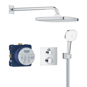 Sprchový systém Grohe Grohtherm včetně podomítkového tělesa chrom 34871000