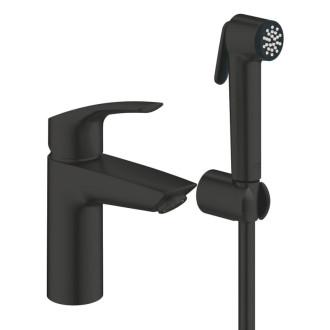 Umyvadlová baterie Grohe Eurosmart s bidetovou sprškou černá matná 231242433