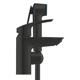 Umyvadlová baterie Grohe Eurosmart s bidetovou sprškou černá matná 231242433